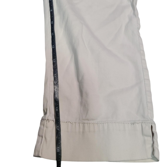 FREESTYLE Revolution cream cropped cuffed trousers 9 - Picture 6 of 6